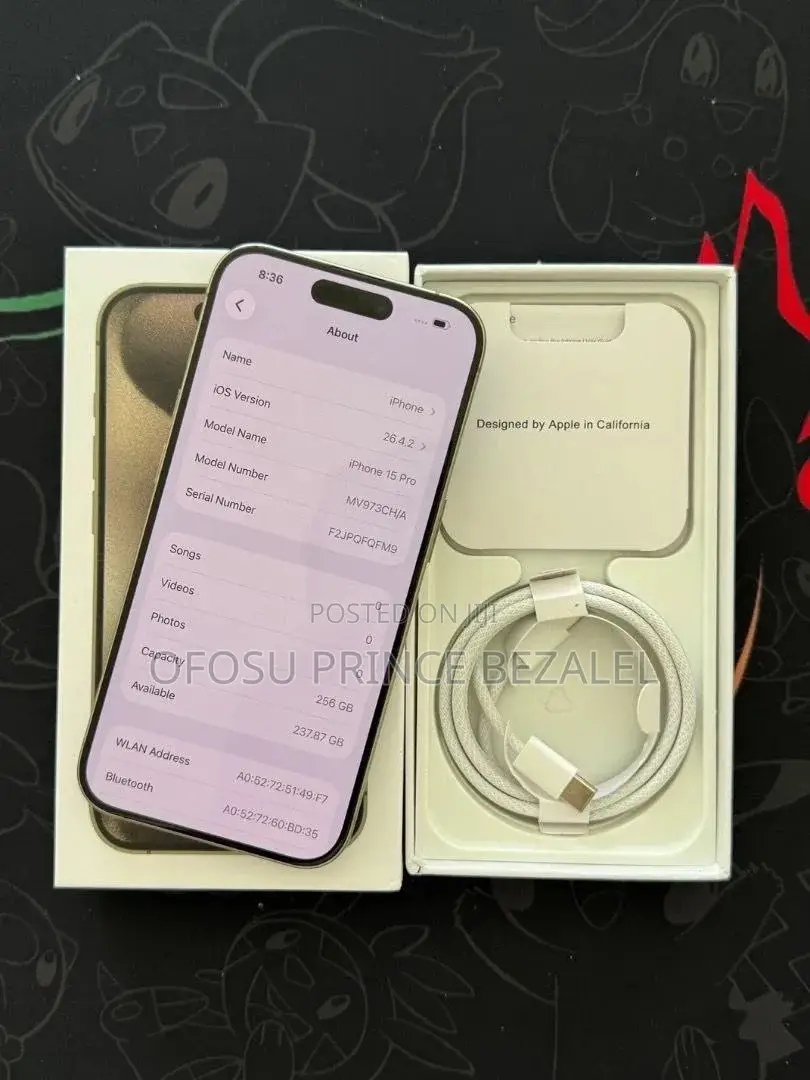 Apple iPhone 15 Pro 256 GB Gray