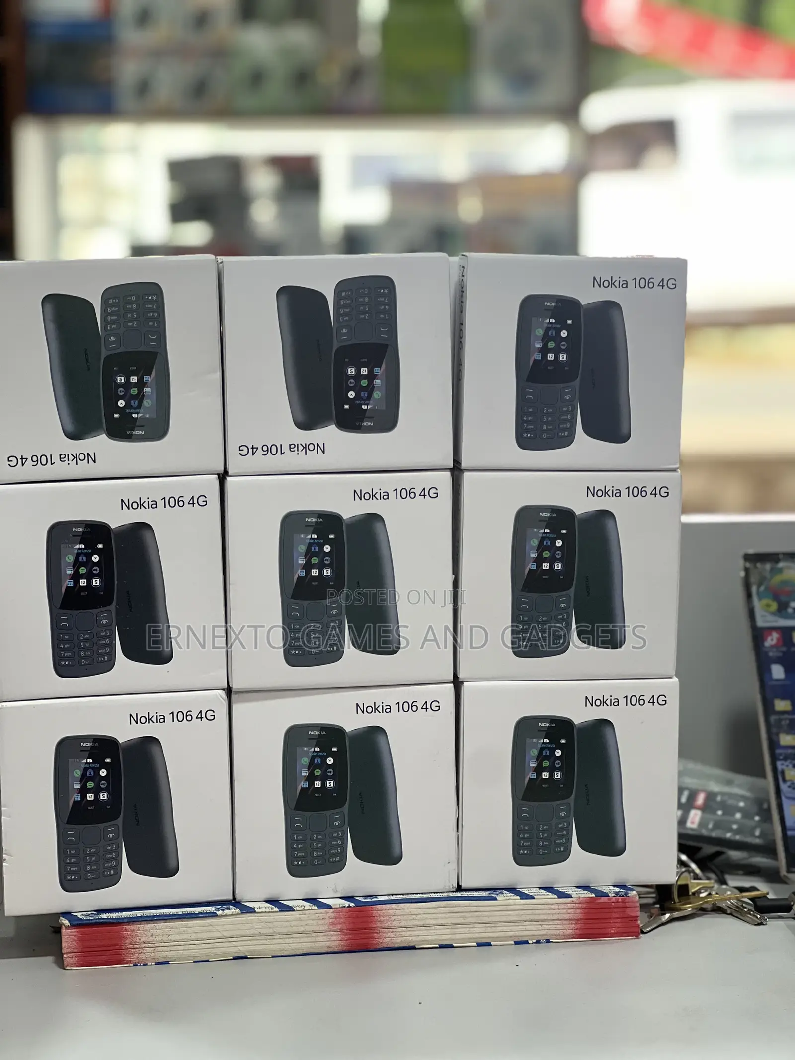 New Nokia 106 Black