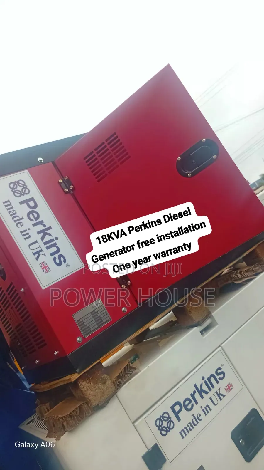 Get Original 18kVA Perkins Generator With Free Installation