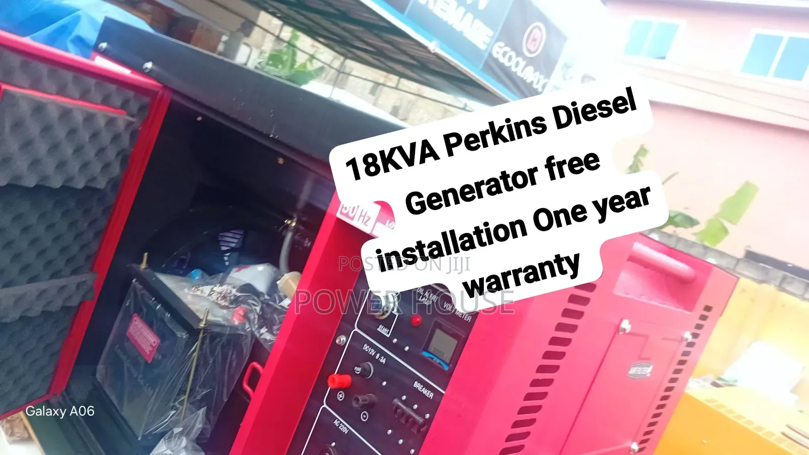 Get Original 18kVA Perkins Generator With Free Installation