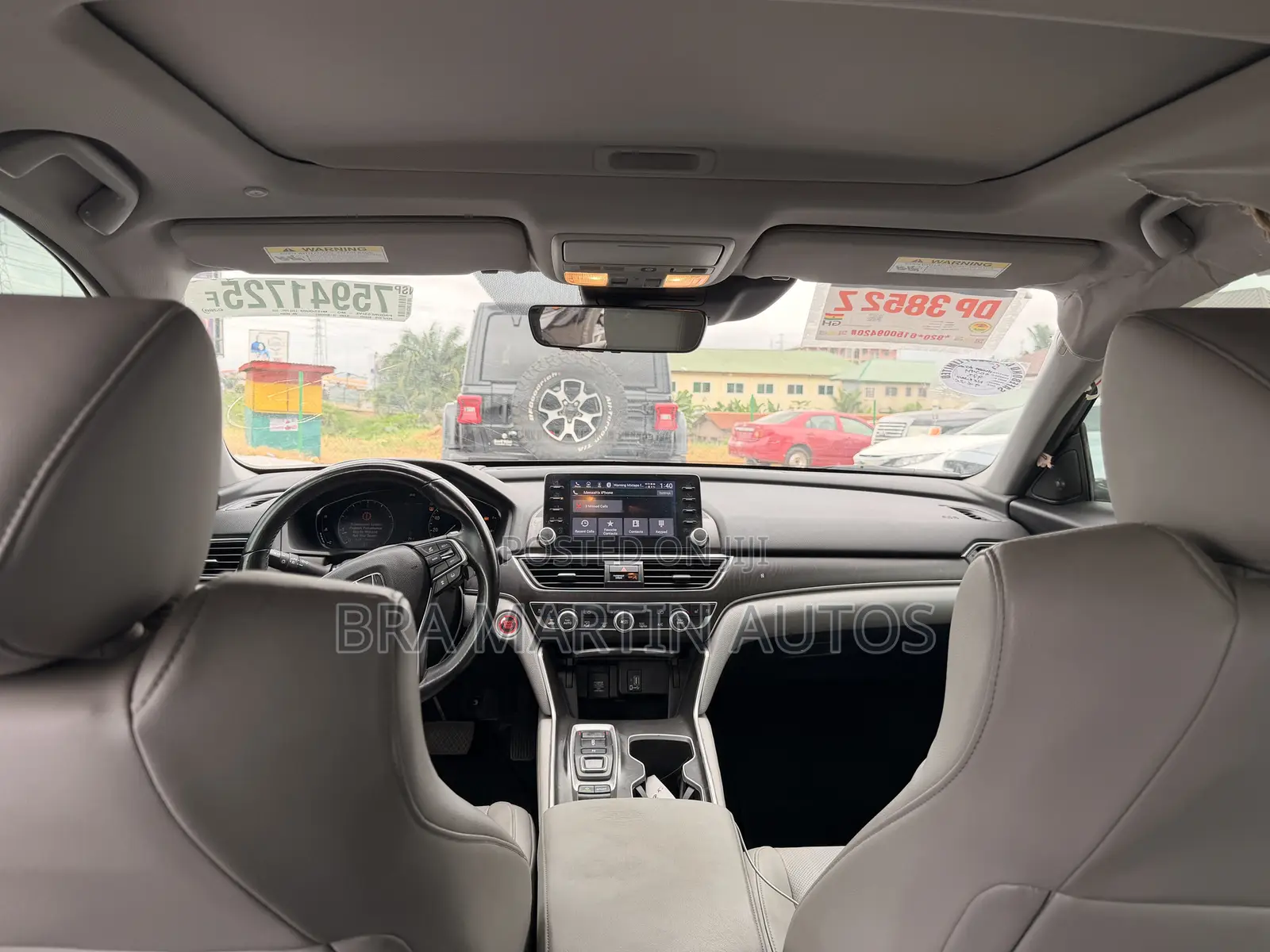 Honda Accord Touring 2.0T 2018 Silver