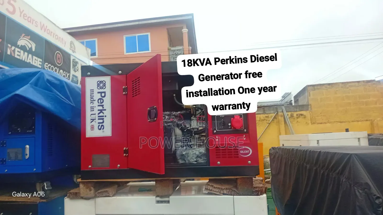 Premium 18kVA Perkins Generator – Powerful, Durable Fuel Efficient