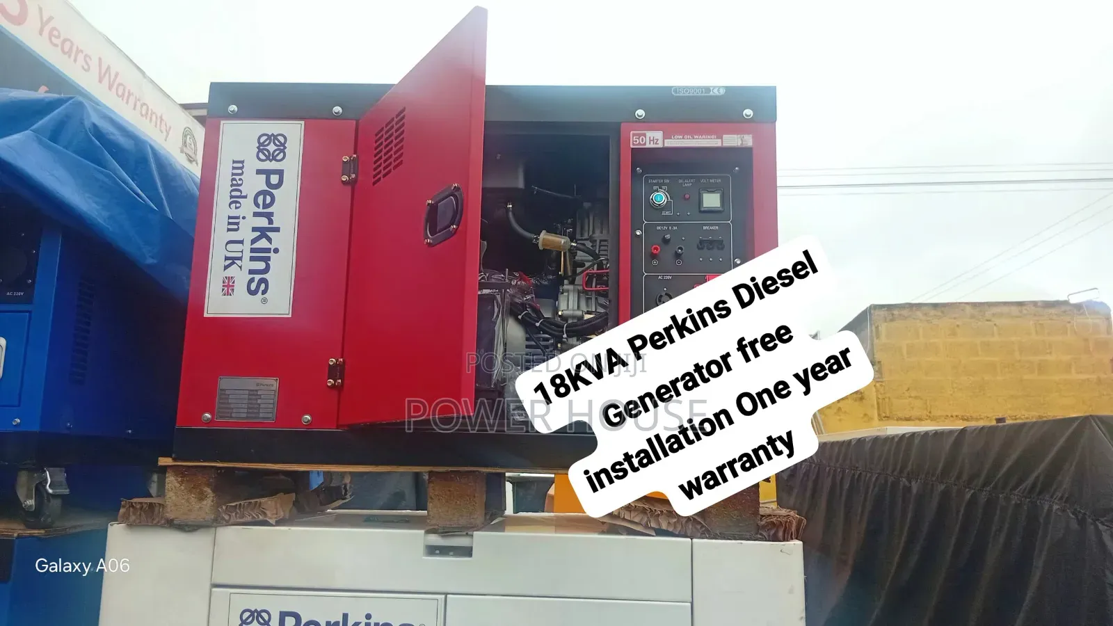 Premium 18kVA Perkins Generator – Powerful, Durable Fuel Efficient