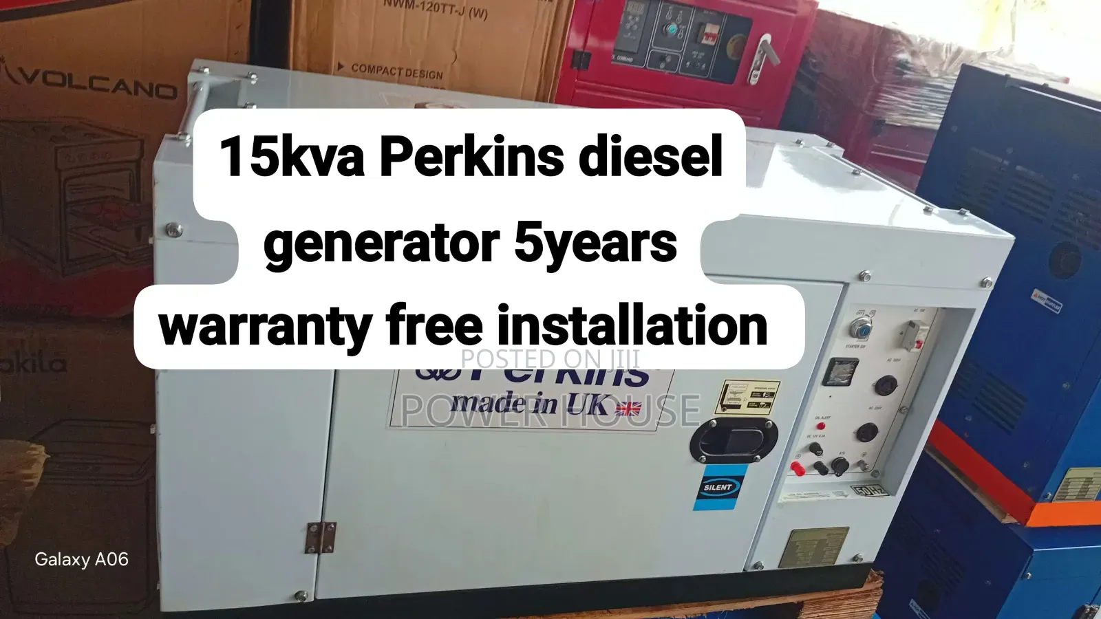Powerful 15kVA Diesel Generator – Reliable Energy Solution for Home