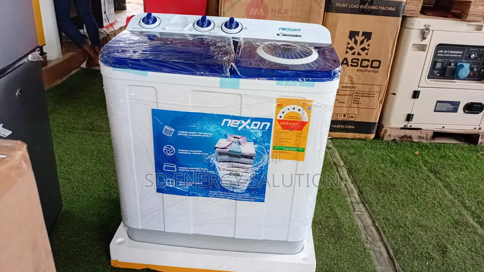 Nasco 7KG Washing Machine – Perfect for Every Home