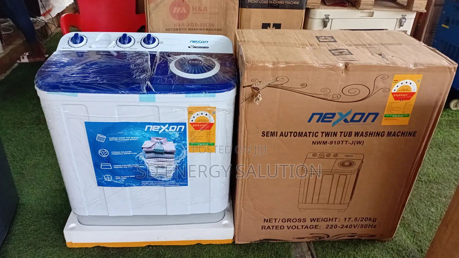 Nasco 7KG Washing Machine – Perfect for Every Home