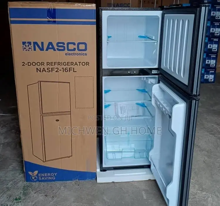 Nasco F2-16fl 138L Double Door Top Freezer