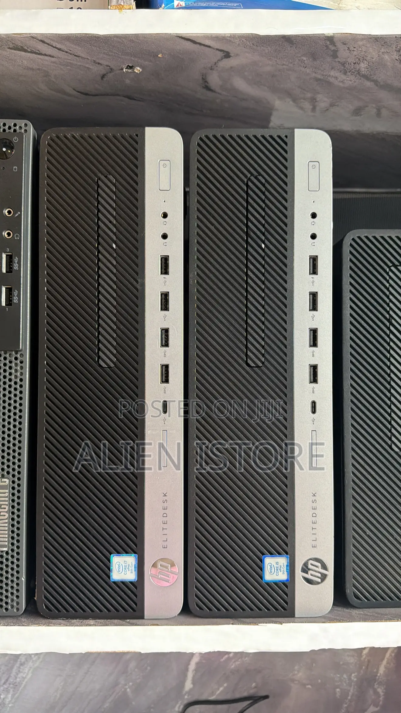 Desktop Computer HP EliteDesk 800 G4 8GB Intel Core i7 HDD+SSD 256GB
