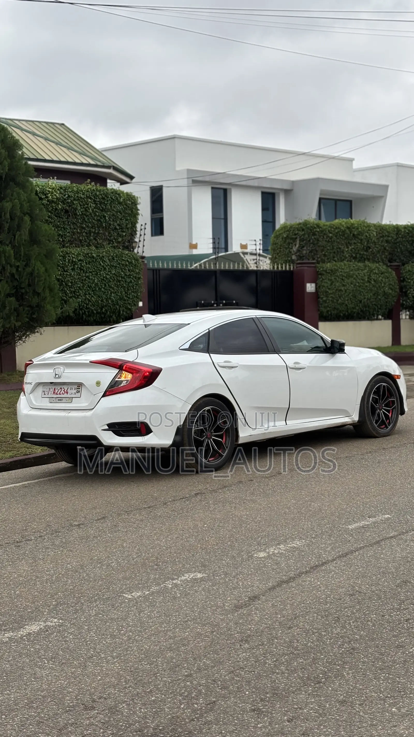 Honda Civic EX Sedan 2018 White