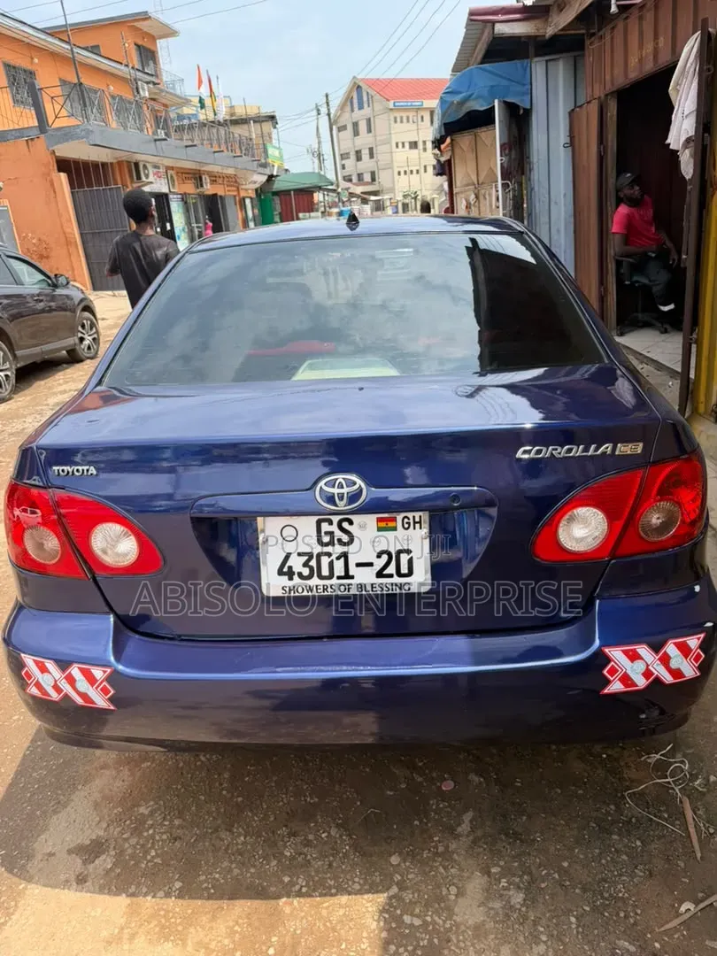 Toyota Corolla 2007 Blue