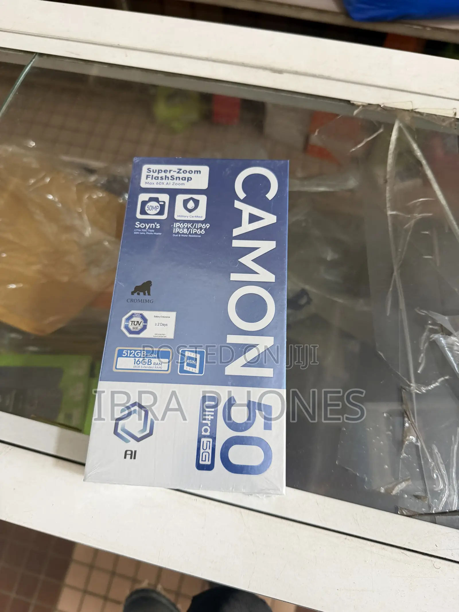 New Tecno Camon 50 Ultra 512 GB Black