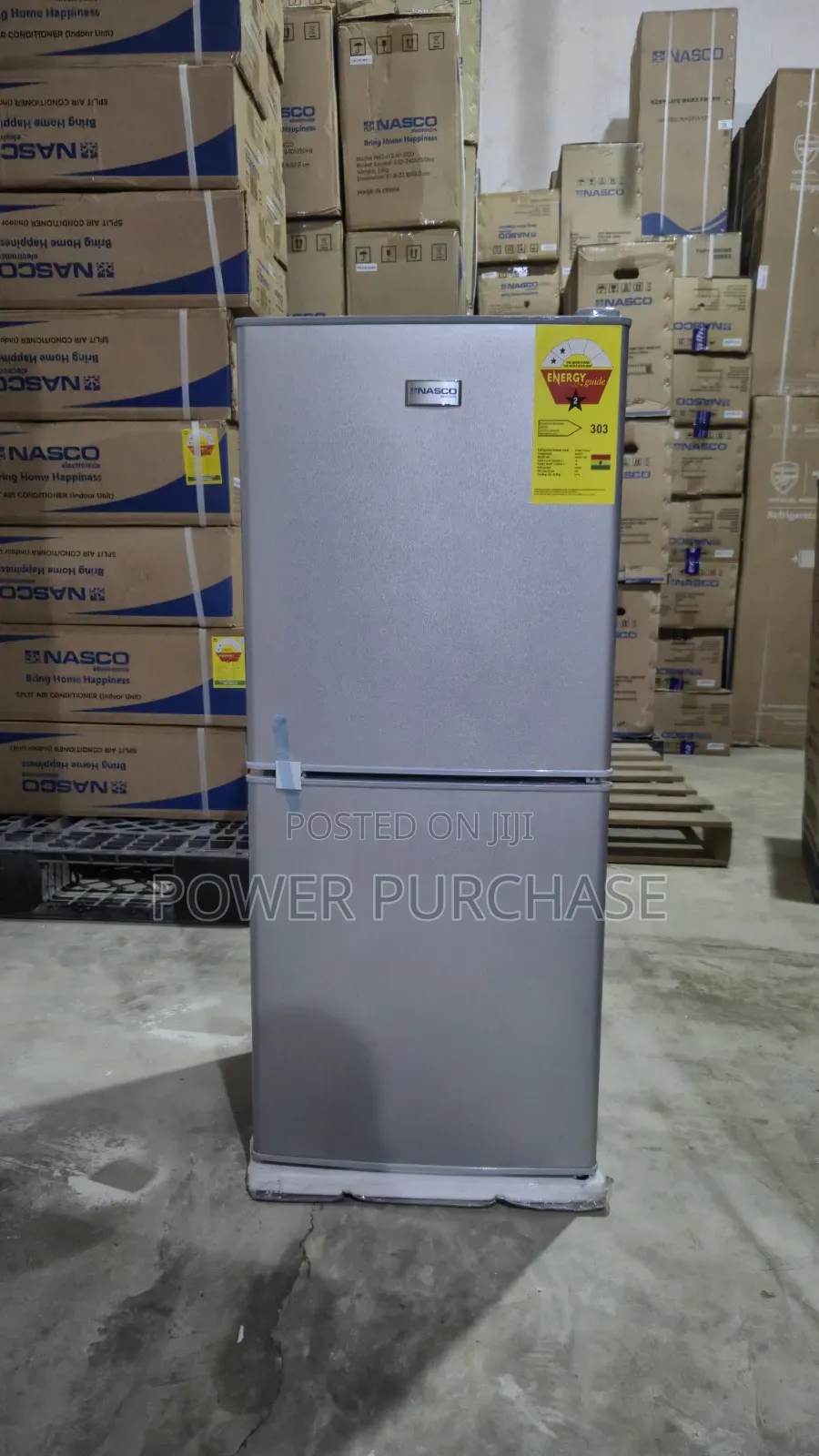 Nasco 106Ltrs Bottom Freezer Refrigerator