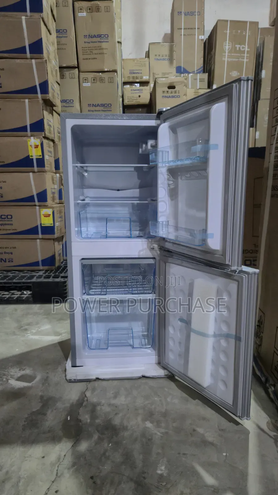 Nasco 106Ltrs Bottom Freezer Refrigerator