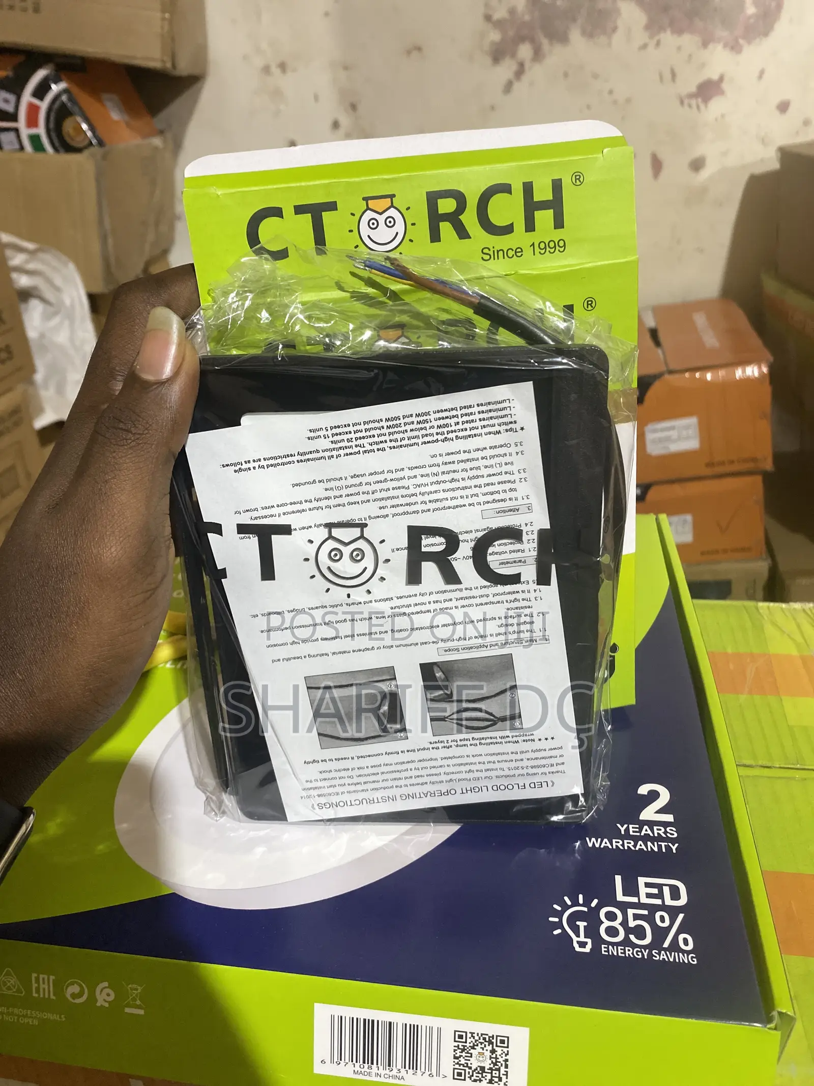 C Torch Floodlight 30w