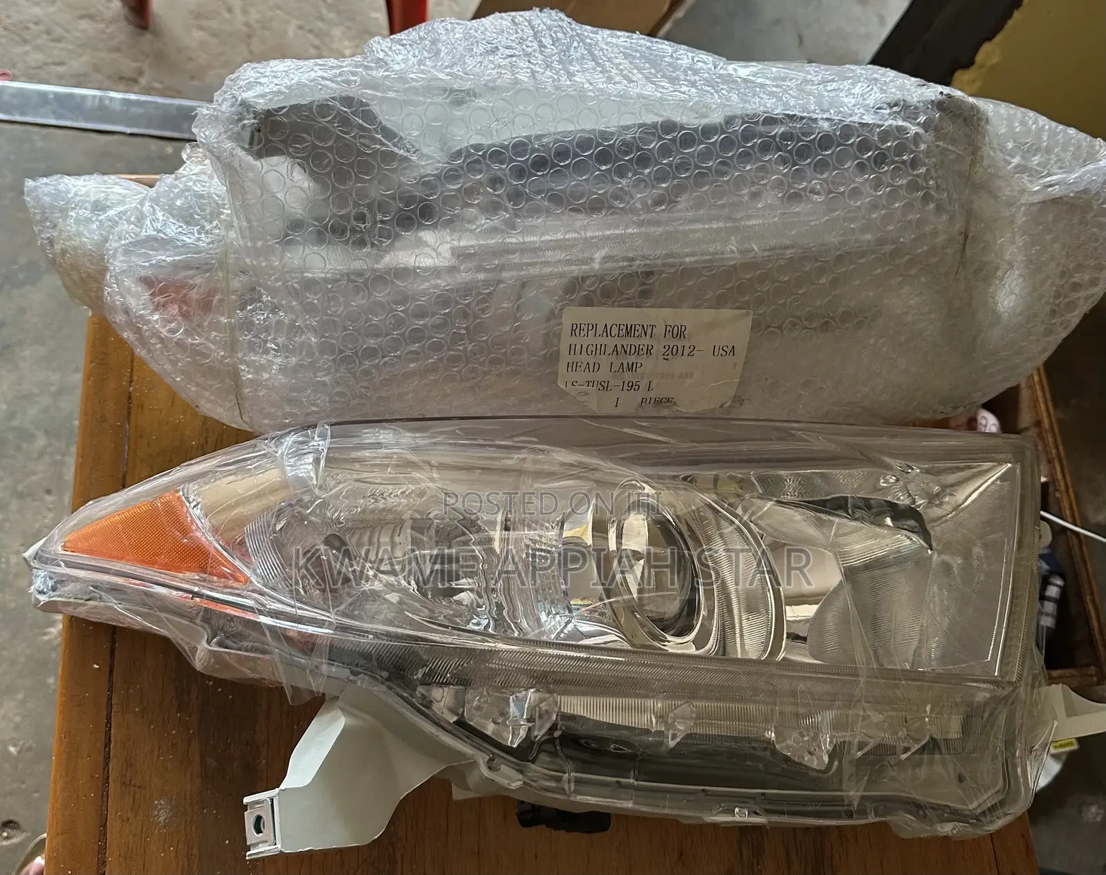 Highlander “2011,2012,2013” Headlight Pair