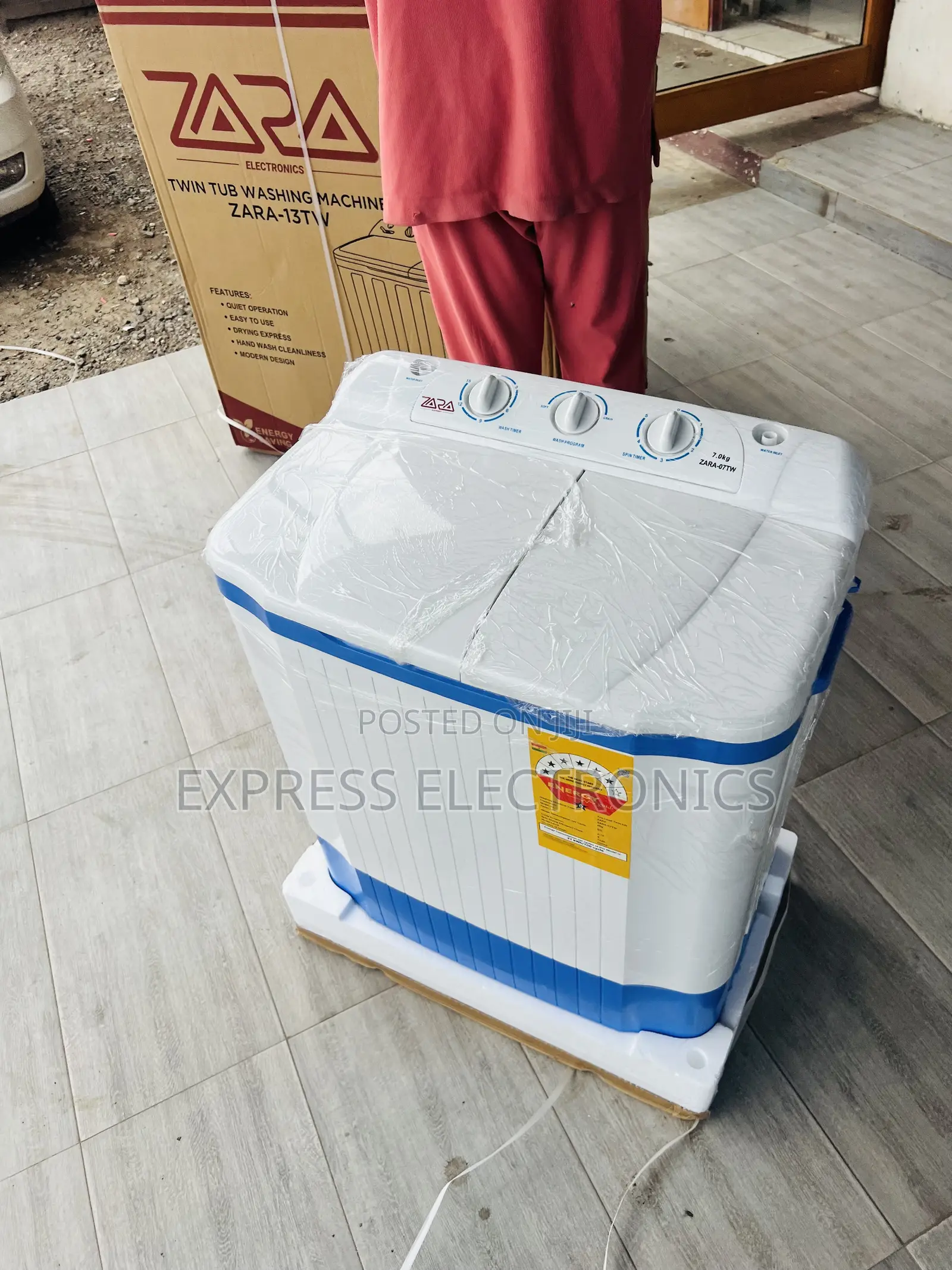 Highly Recommended Nasco 7kg Topload Twintu.