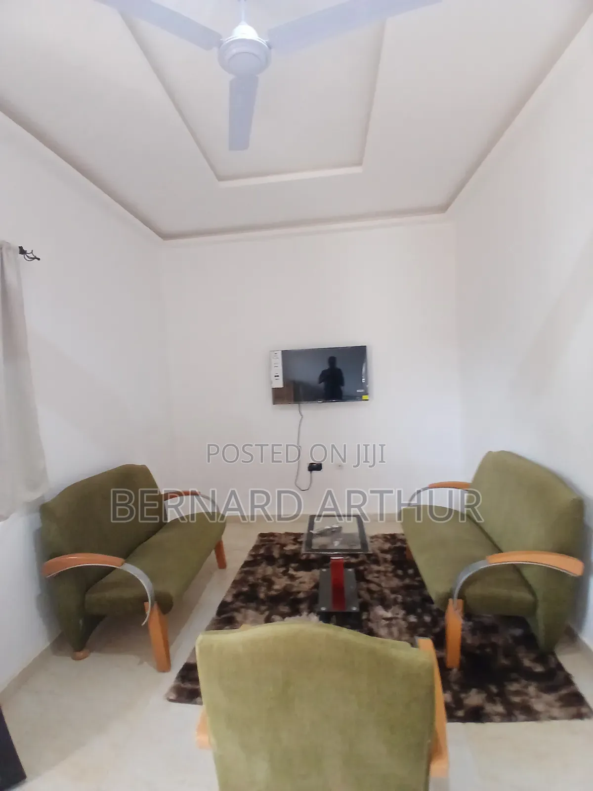 Furnished 1bdrm Room & Parlour in Bernard Agency, Amasaman for rent