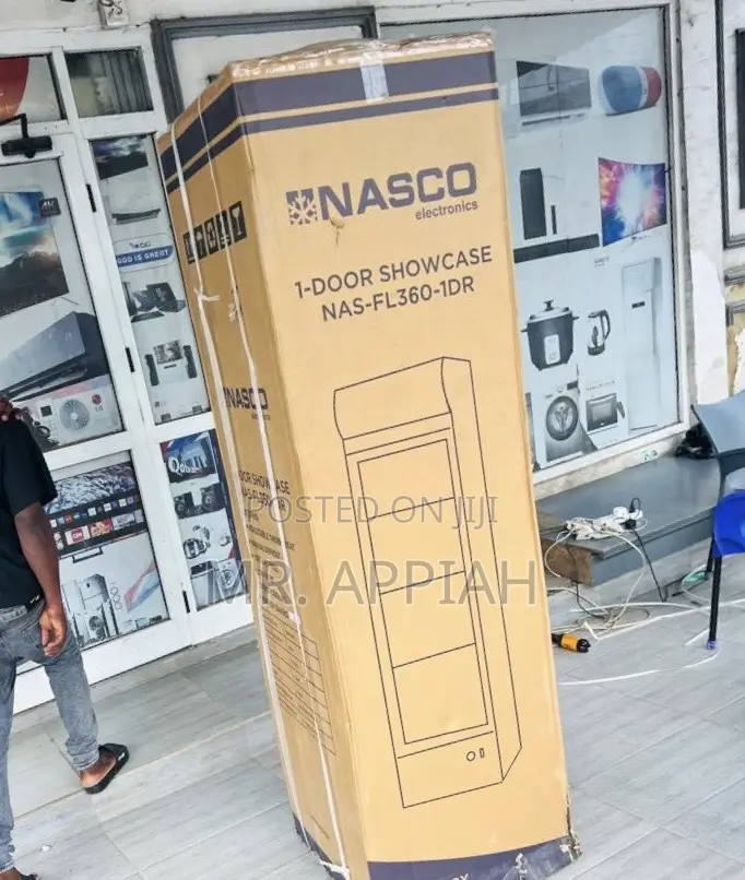 Buy Sleek Nasco 298L Beverage Cooler(NAS-Fl360-1DR)Glass Door