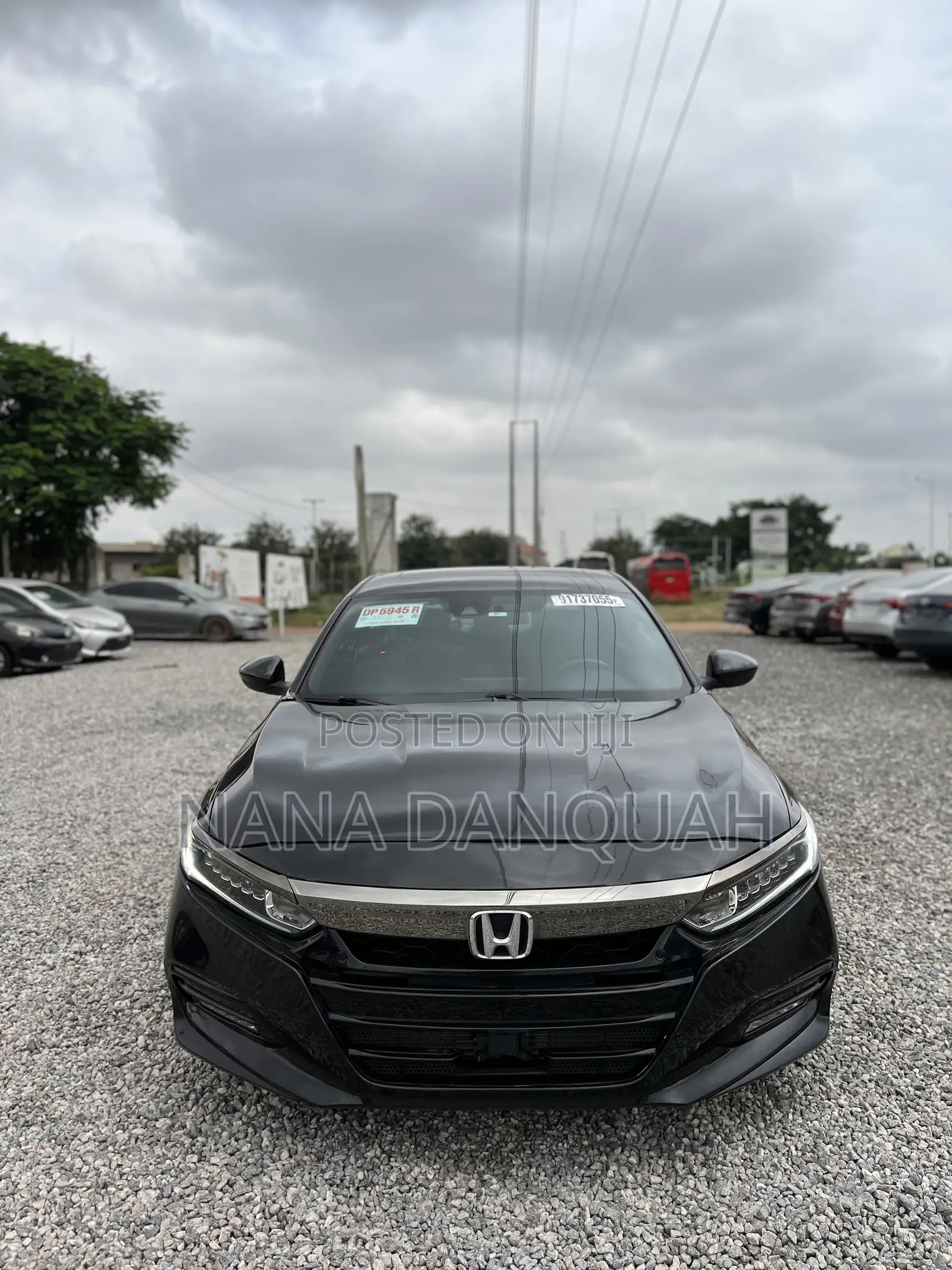 Honda Accord Sport (2.0L 4cyl Turbo 6M) 2019 Black