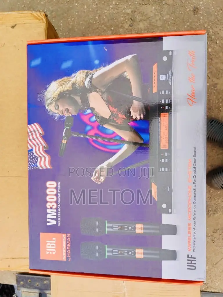 JBL Vm3000 2in1 Wireless Microphone System