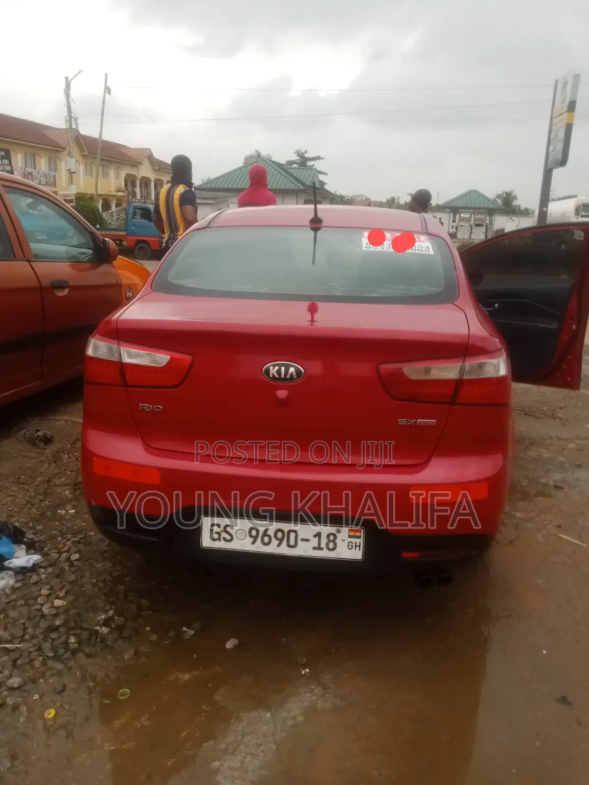 Kia Rio 2013 Orange