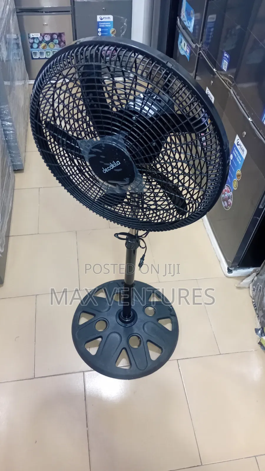 Decakila Standing Fan – Durable, Stylish Energy Efficient