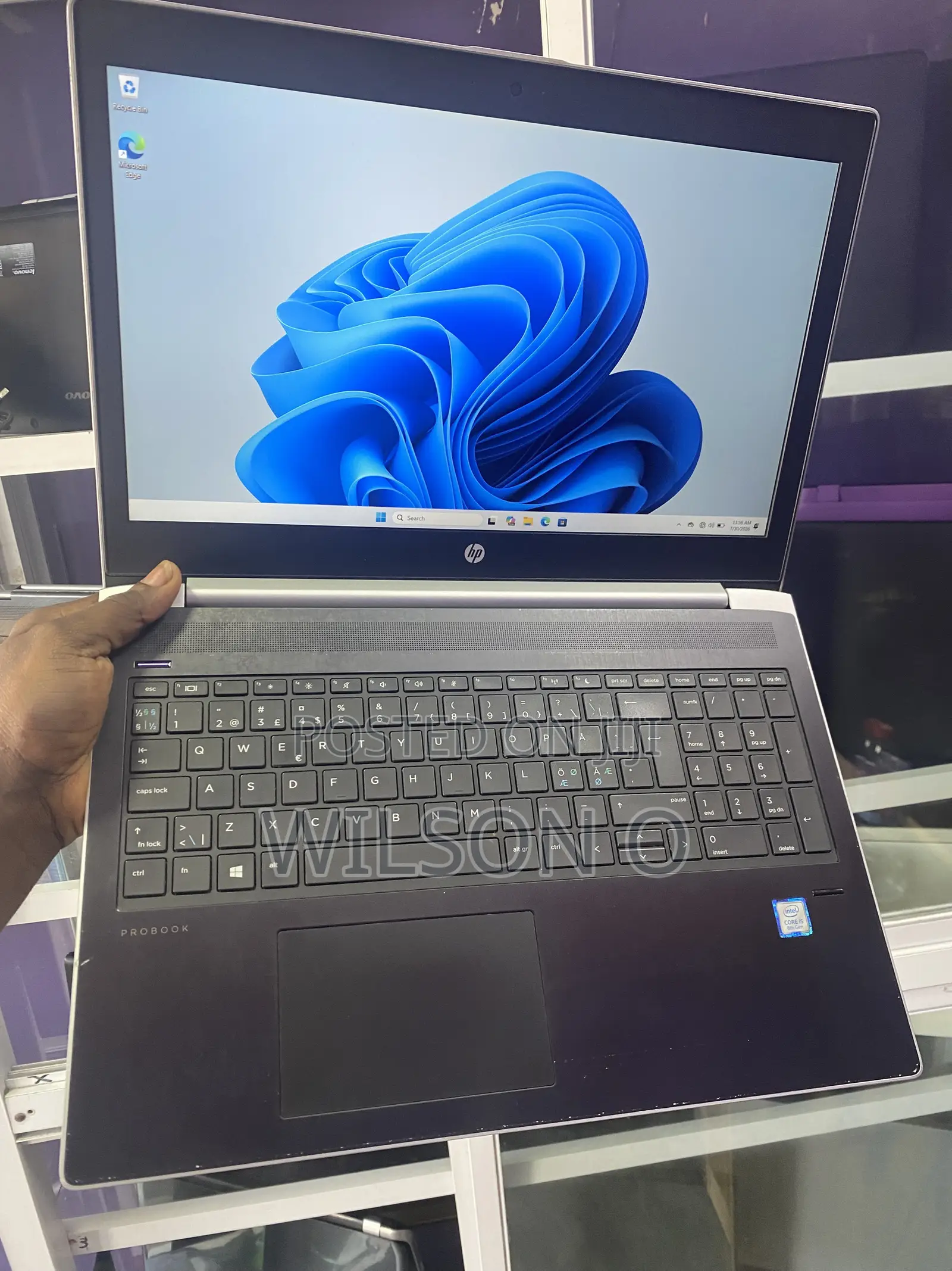 Laptop HP ProBook 450 G5 16GB Intel Core i5 SSD 256GB