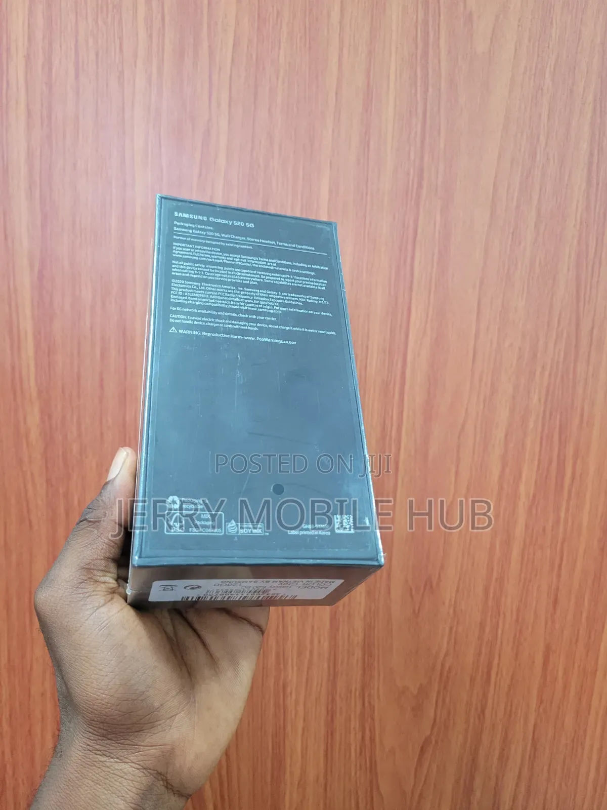 New Samsung Galaxy S20 128 GB Blue