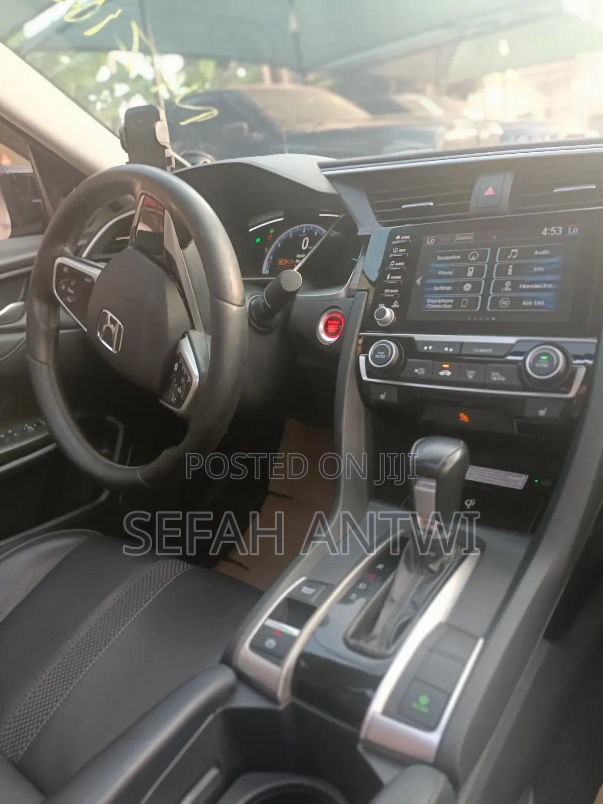 Honda Civic Touring 2021 Black