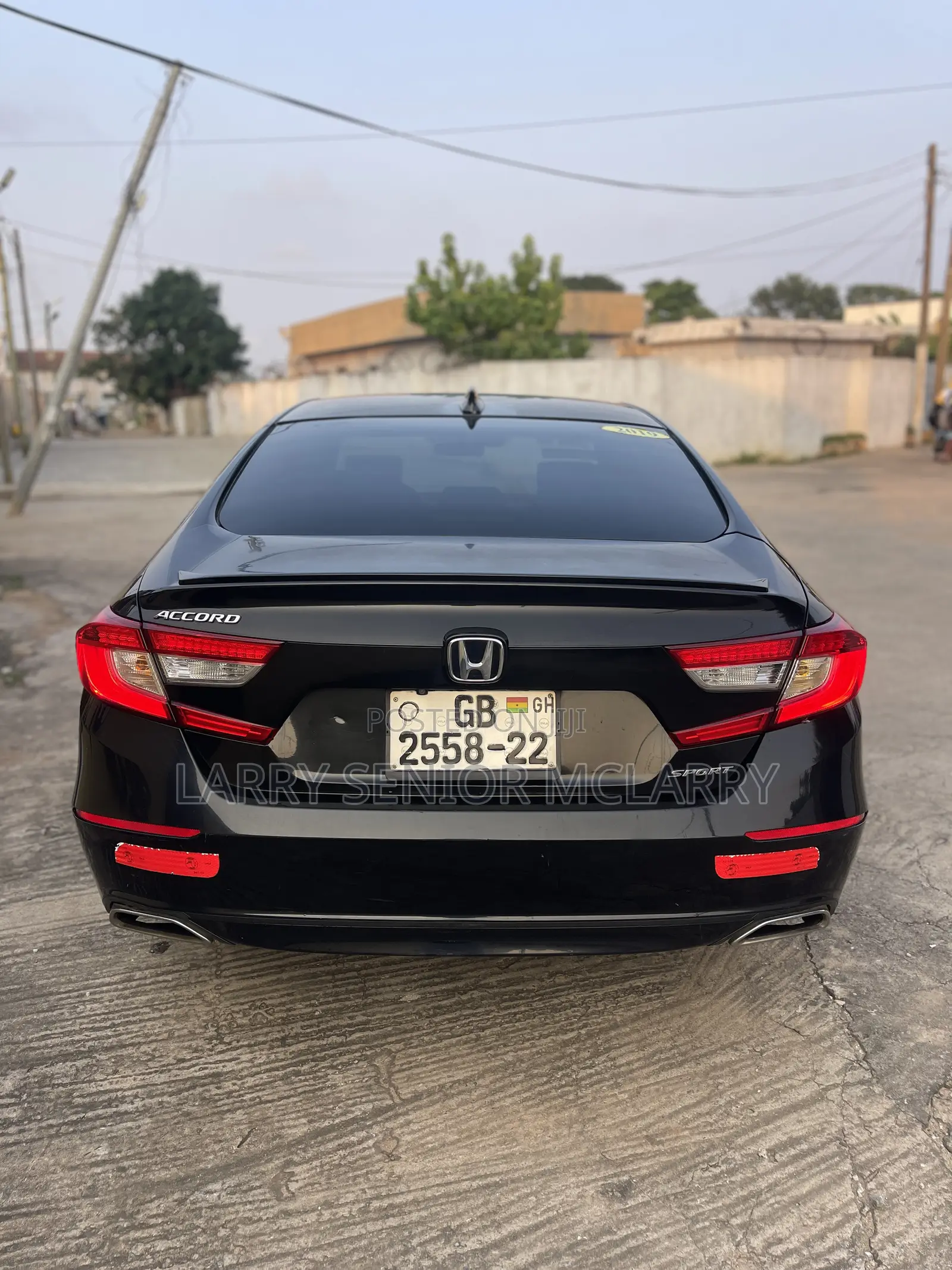Honda Accord Sport (1.5L 4cyl Turbo CVT) 2019 Black