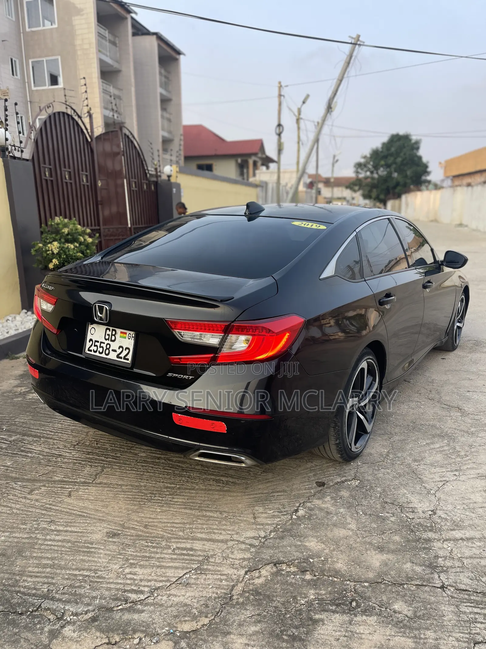 Honda Accord Sport (1.5L 4cyl Turbo CVT) 2019 Black