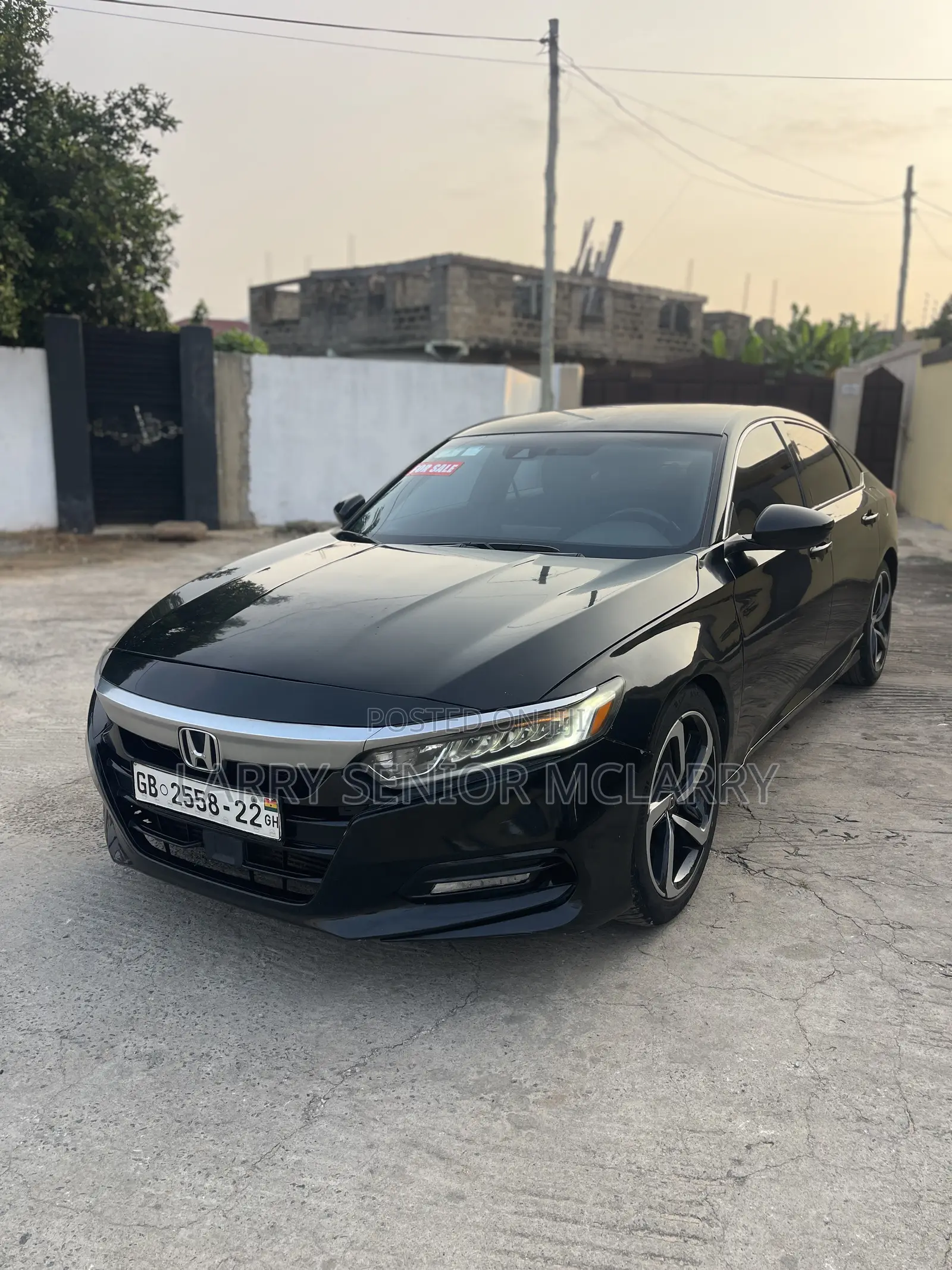 Honda Accord Sport (1.5L 4cyl Turbo CVT) 2019 Black