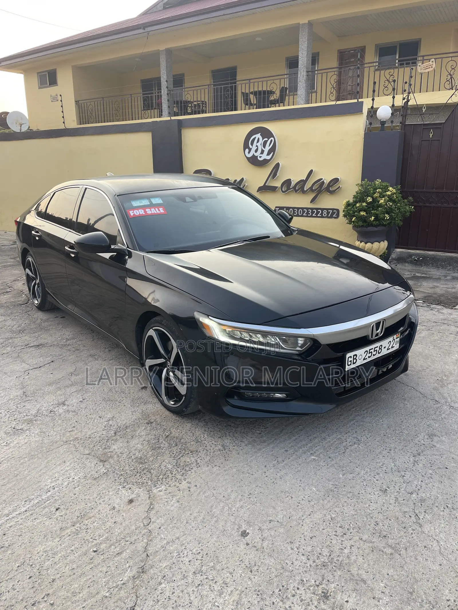 Honda Accord Sport (1.5L 4cyl Turbo CVT) 2019 Black