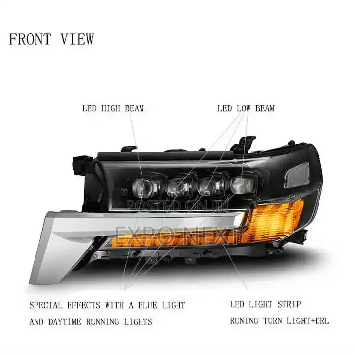 Toyota Land Cruiser LC200 2016-2021
LED Headlight
