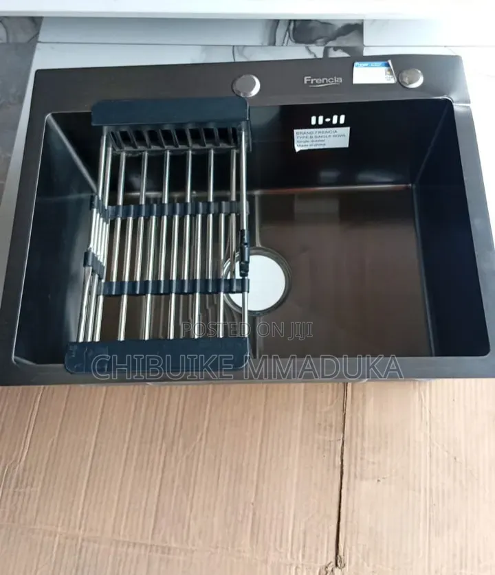 Black Single Bowl