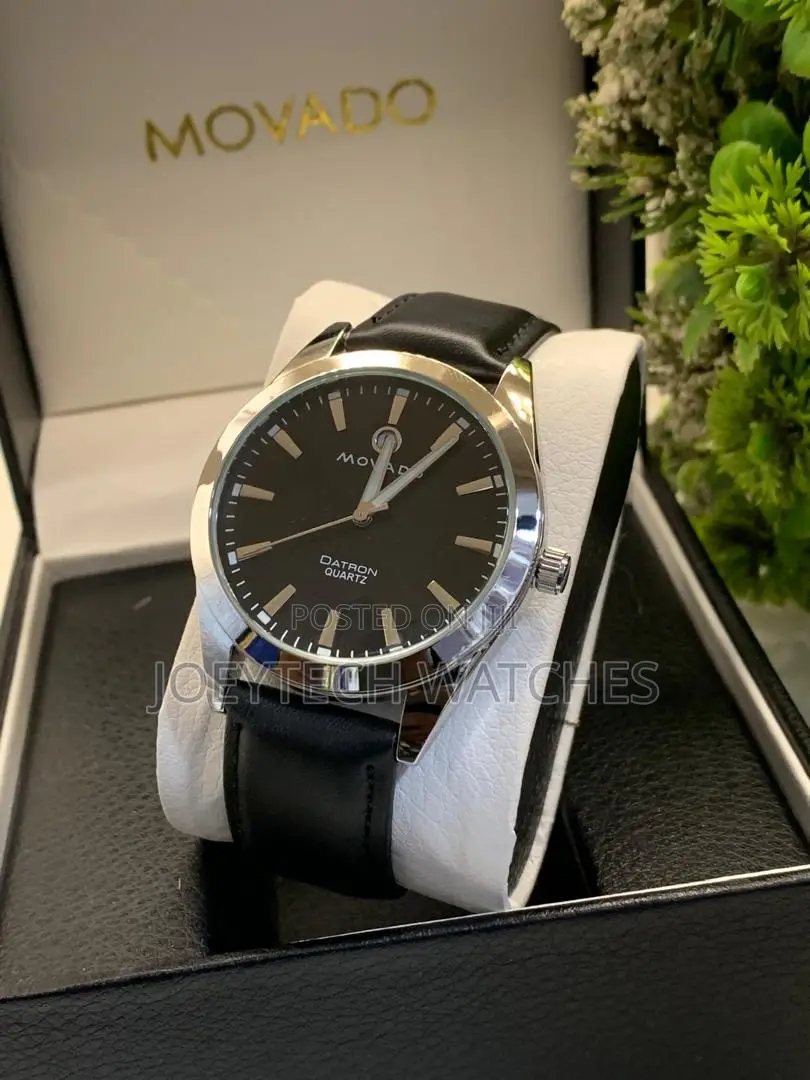 Movado Leather Watch