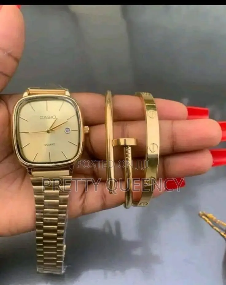 Cassio Watch and Bangles