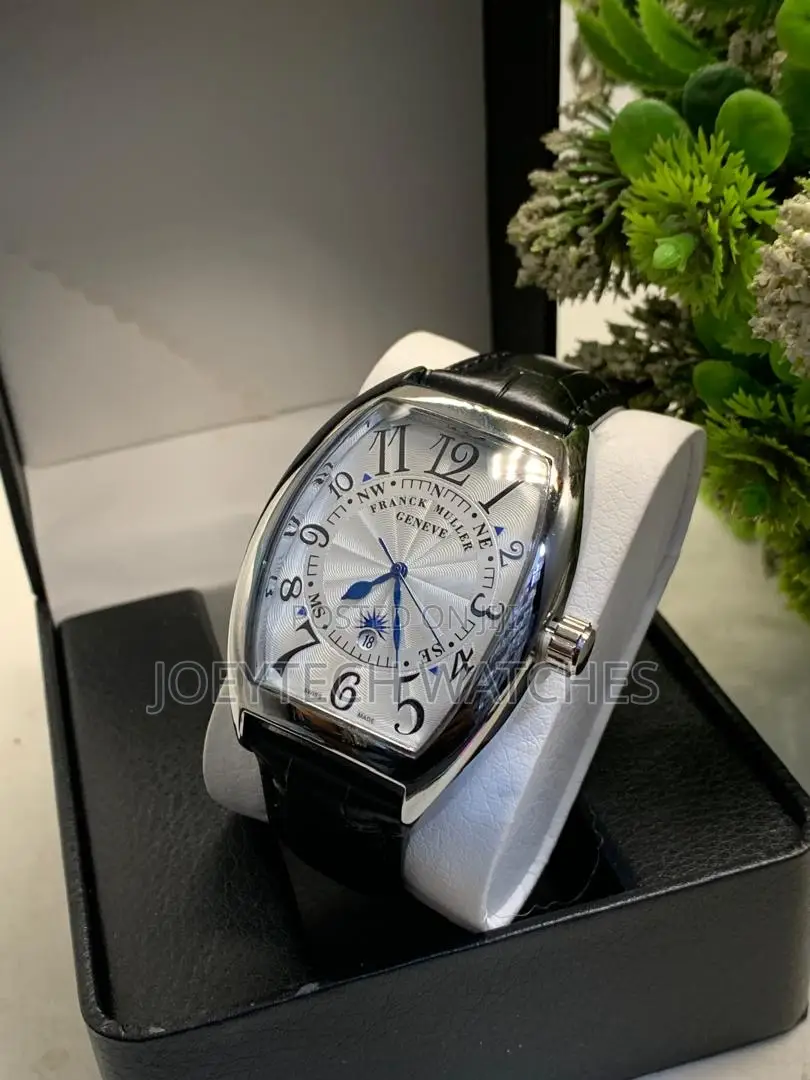 Frank Muller Leather Timepiece