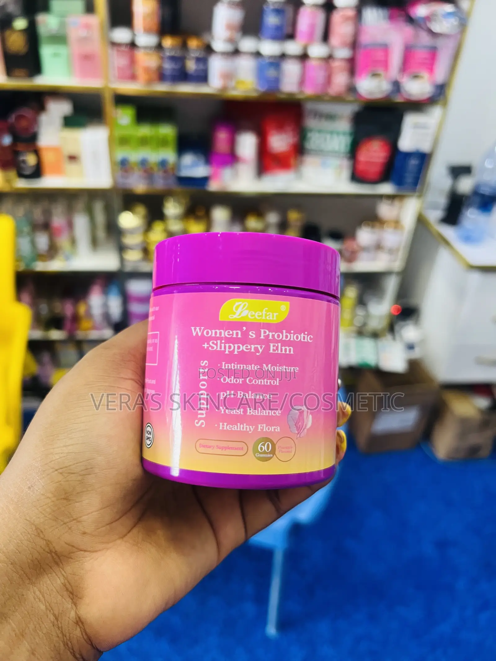Women’s Probiotics + Slippery Elm Support Gummies