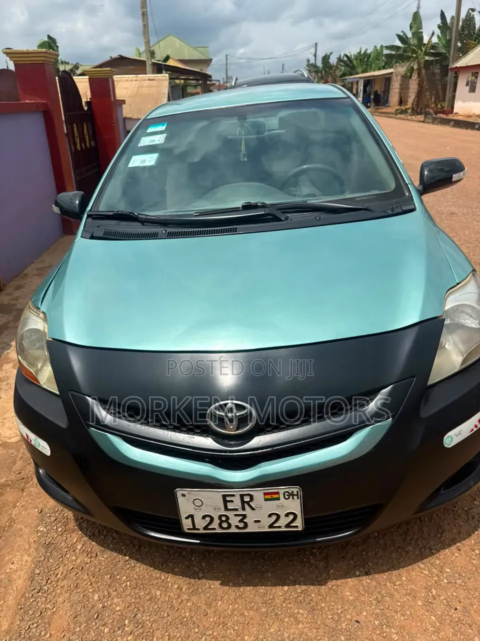 Toyota Belta 2009 Blue
