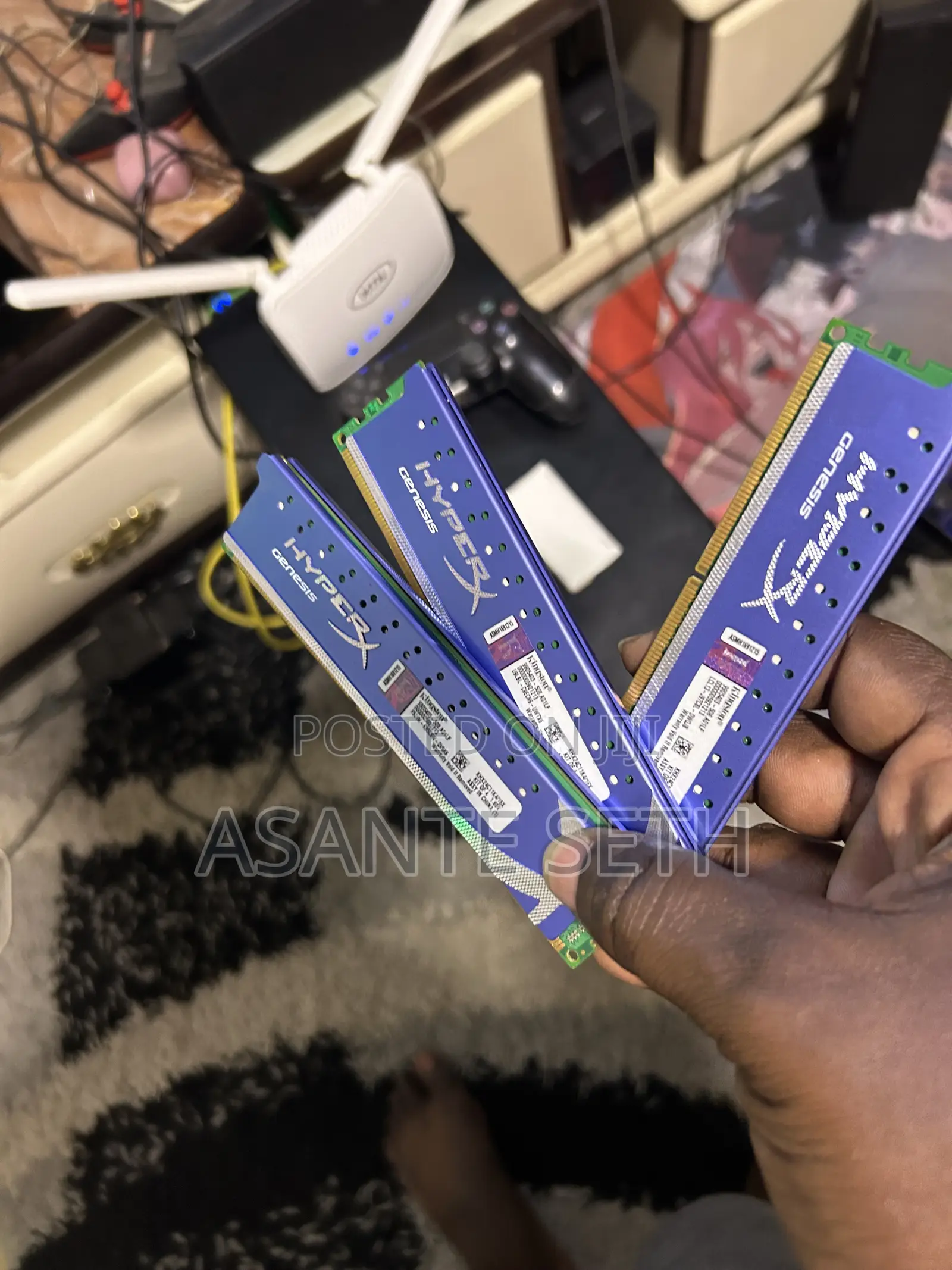 Desktop Gaming Hyper X Ddr3 Ram 4gb Each