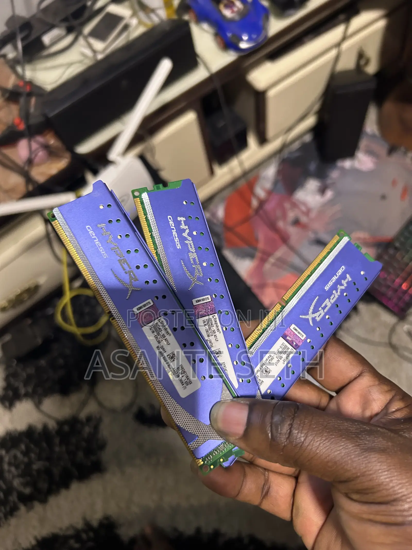 Desktop Gaming Hyper X Ddr3 Ram 4gb Each