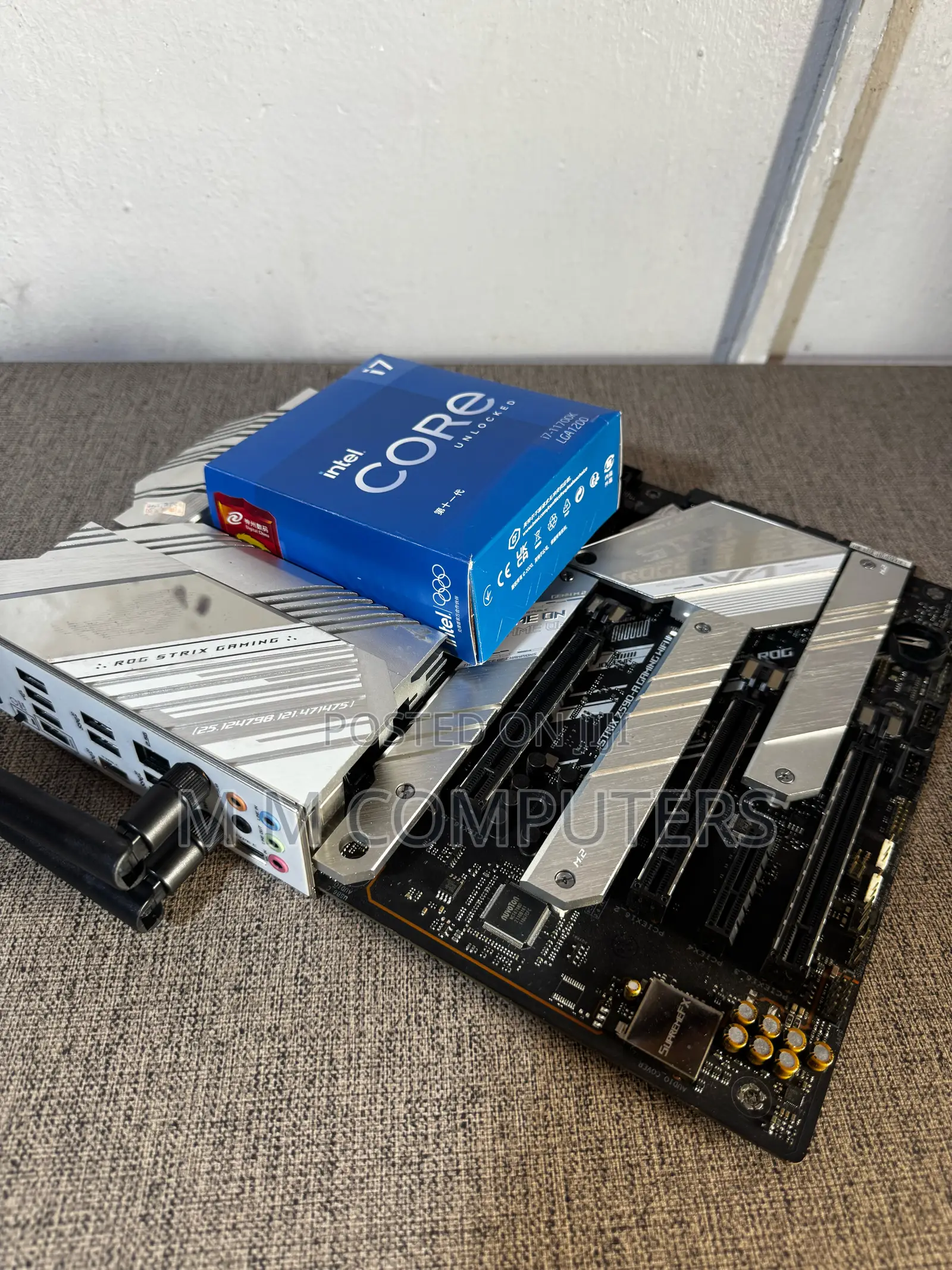 I7 + ASUS Z590-a Gaming Wifi