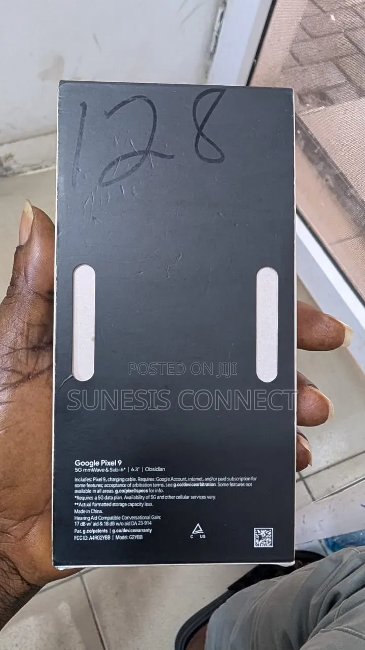 New Google Pixel 9 128 GB Black