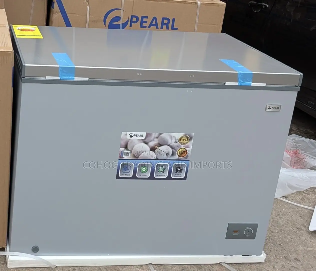 PEARL PCF-3700-1a Chest Freezer 290Litres