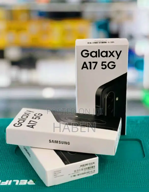 New Samsung Galaxy A17 5G 256 GB Black
