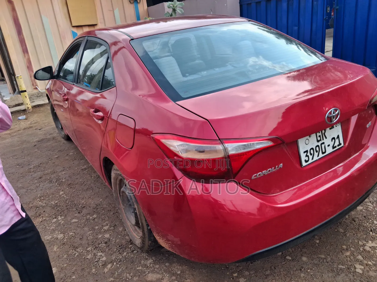 Toyota Corolla 2015 Red