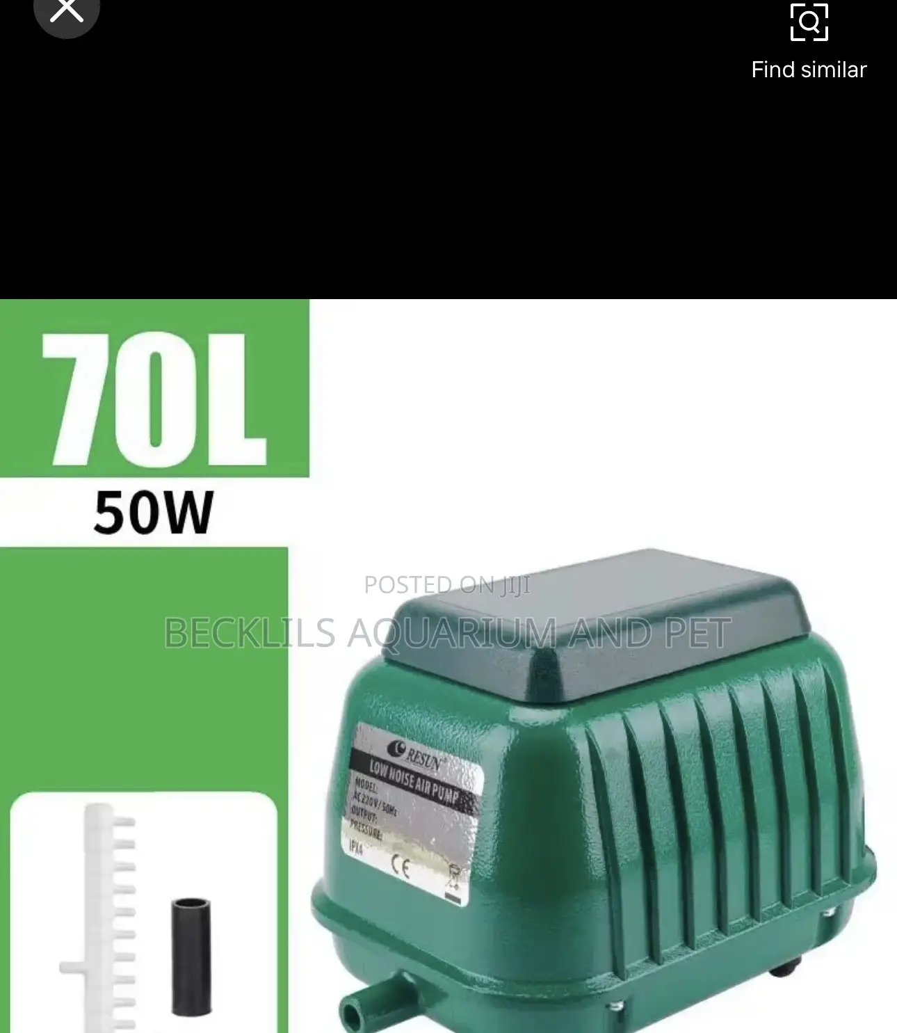 Resun Low Noise Lp -200 Pump (Aerator)