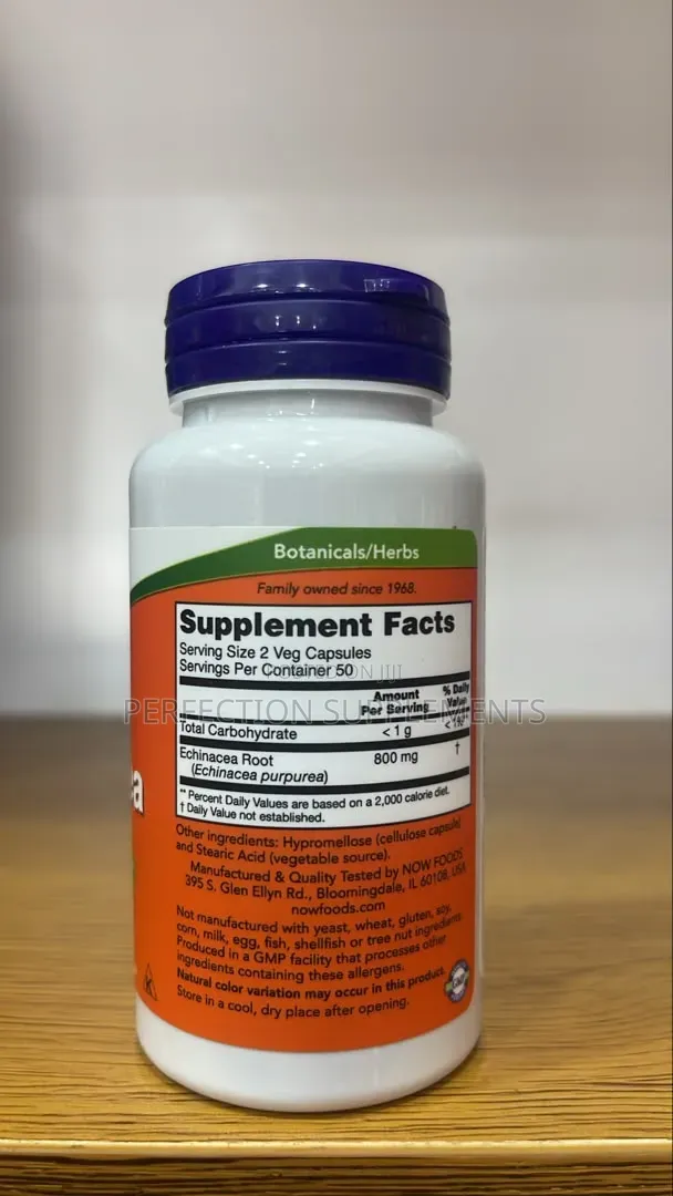 Echinacea 400 Mg Veg Capsules Immune System Support*