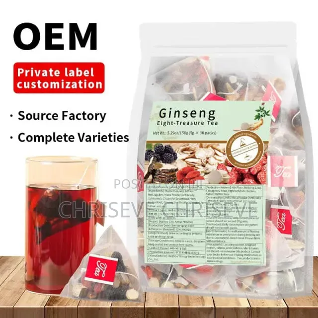 9 Treasure Ginseng Tea for Kidney Health, Stress Relief and Vitality